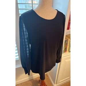 Calvin Klein Long Sleeve black Soft Business Shirt